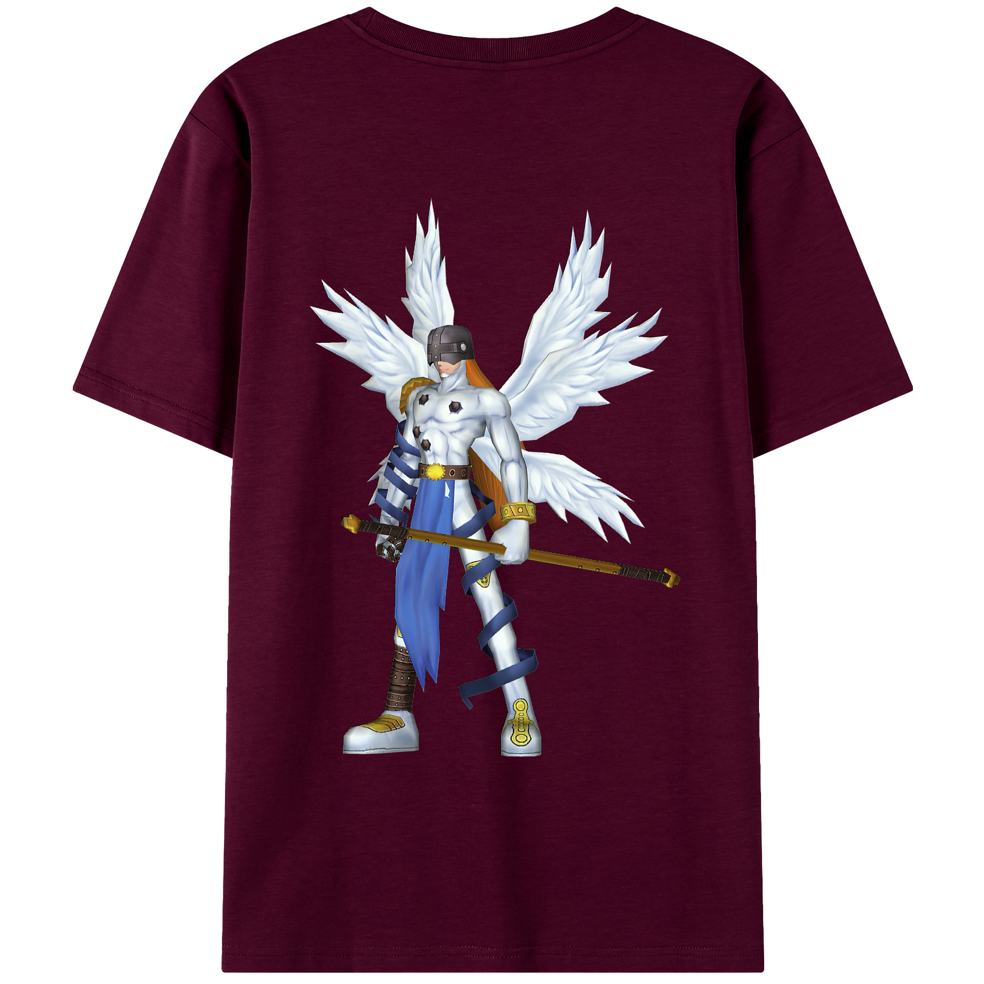 （画像用） Digimon デジタルモンスター/デジモン レディース半袖Tシャツ(バックプリント)